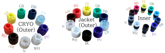 10色あります